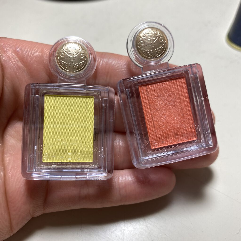 シャドーカスタマイズ/MAJOLICA MAJORCA/単色アイシャドウを使ったクチコミ（1枚目）