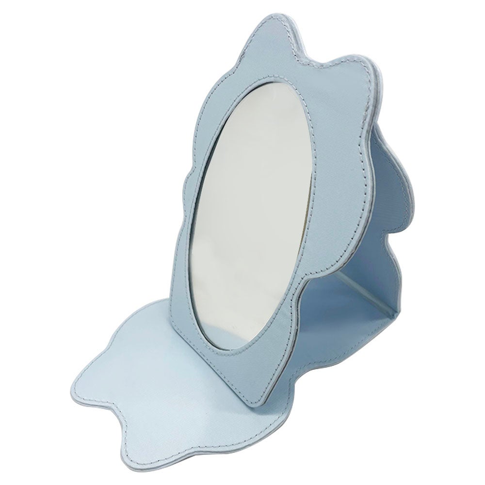 CWダイカットファブリックミラー  ハチワレ