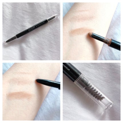 UR GLAM 3WAY EYEBROW PENCIL(3WAYアイブロウペンシル) ピンクブラウン/U R GLAM/アイブロウペンシルの画像