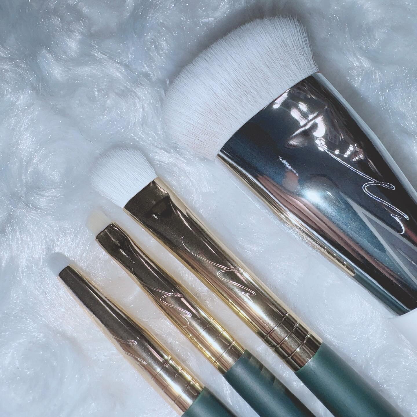 okhee 白玉ファンデーションブラシ/SOOA DOR/メイクブラシを使ったクチコミ（2枚目）