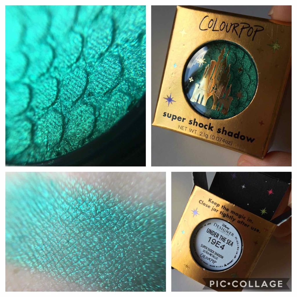 Super Shock Shadow/ColourPop/単色アイシャドウを使ったクチコミ（2枚目）