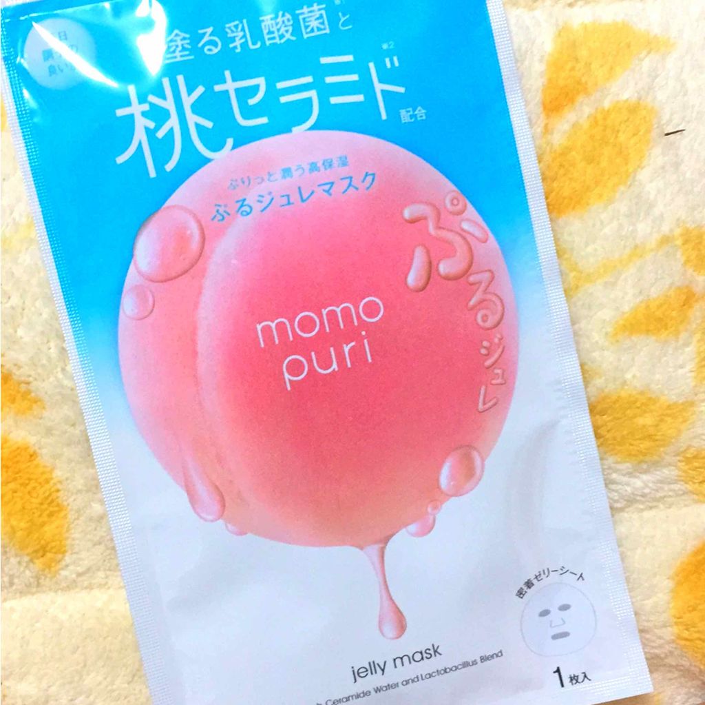 潤いぷるジュレマスク/ももぷり/シートマスク・パックを使ったクチコミ（1枚目）