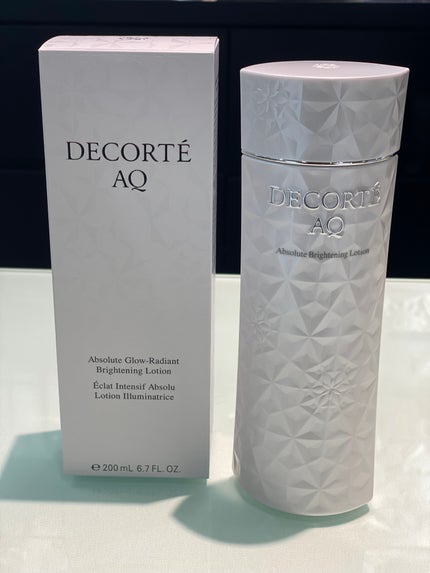試してみた】AQ アブソリュート ローション ブライト DECORTÉの 試してみた】AQ アブソリュート ローション ブライト DECORTÉの