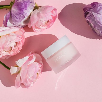 ローズウォーター スリーピングマスク/FEMMUE/フェイスクリームを使ったクチコミ(1枚目)