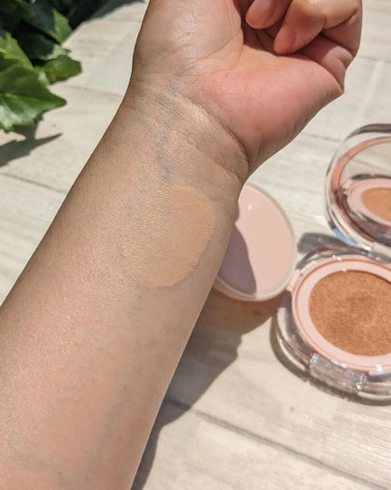 アリウル インクフェザーカバーラスティングクッション/Ariul/クッションファンデーションを使ったクチコミ(7枚目)