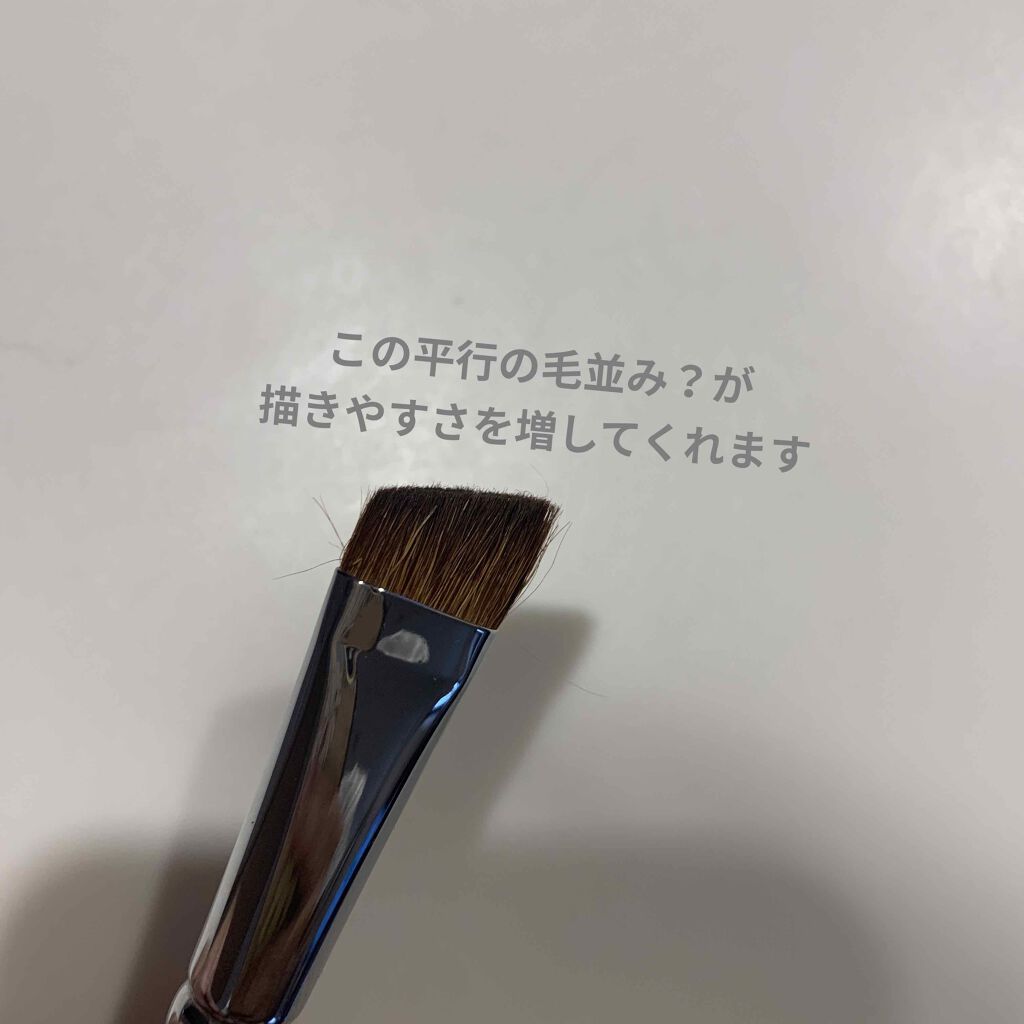 フーミー アイブロウブラシ 熊野筆/WHOMEE/メイクブラシを使ったクチコミ(2枚目)