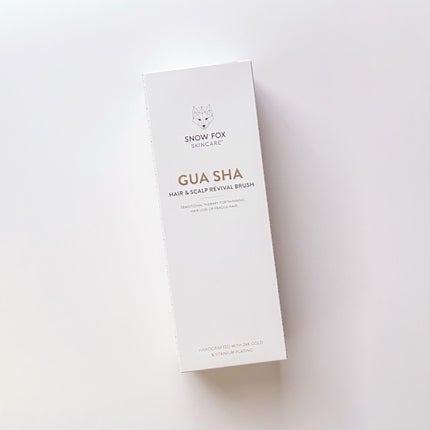 プレミアム FOXカッサ ヘアブラシ/SNOW FOX SKINCARE/ヘアブラシを使ったクチコミ(2枚目)