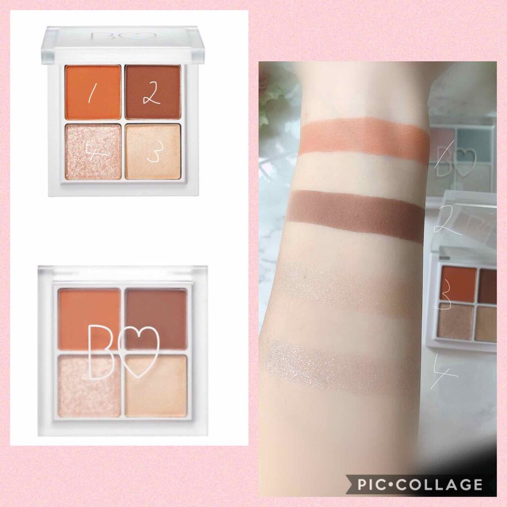 THE アイパレR/b idol/アイシャドウパレットを使ったクチコミ（3枚目）