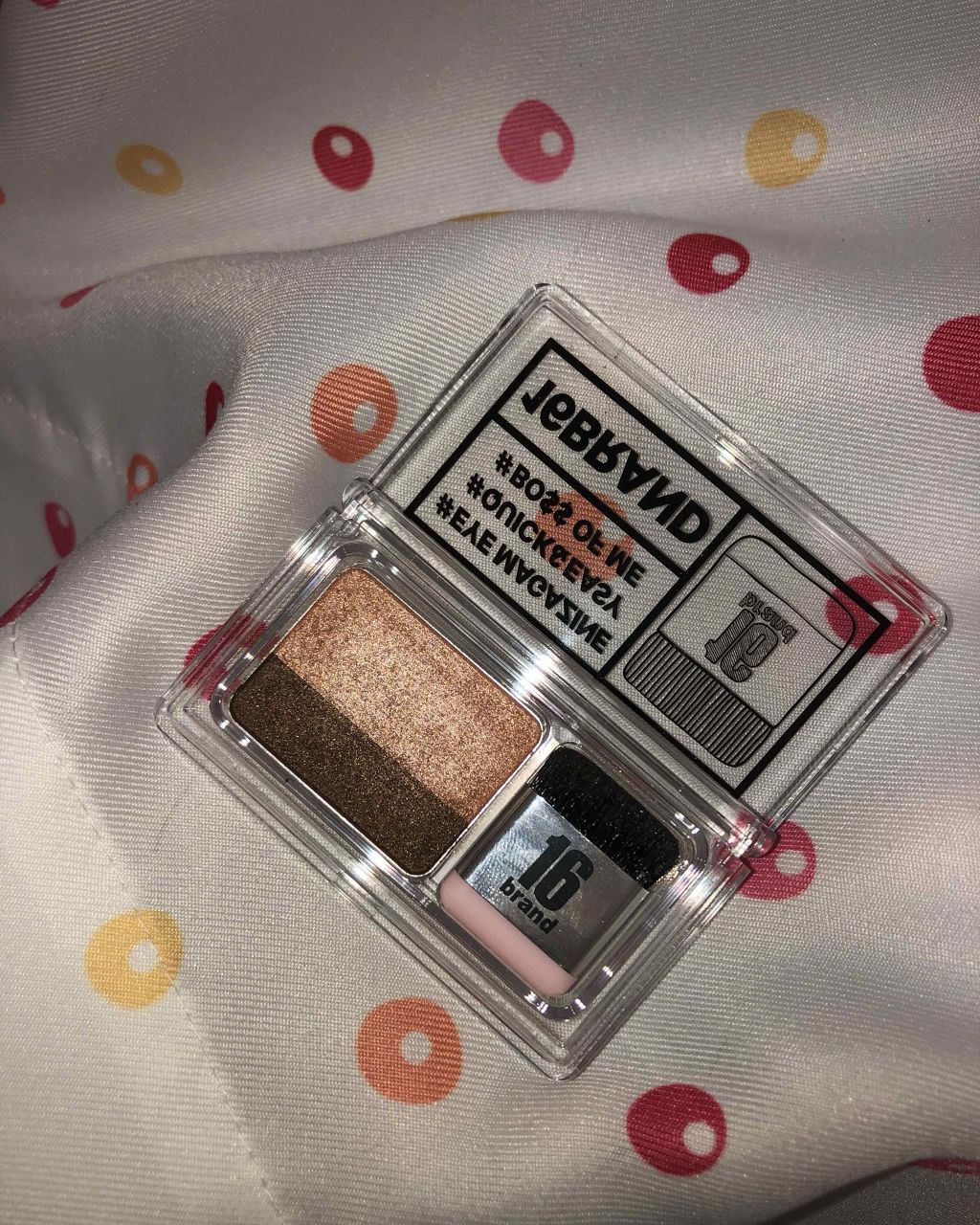 16 EYE MAGAZINE/16BRAND/アイシャドウパレットを使ったクチコミ(2枚目)