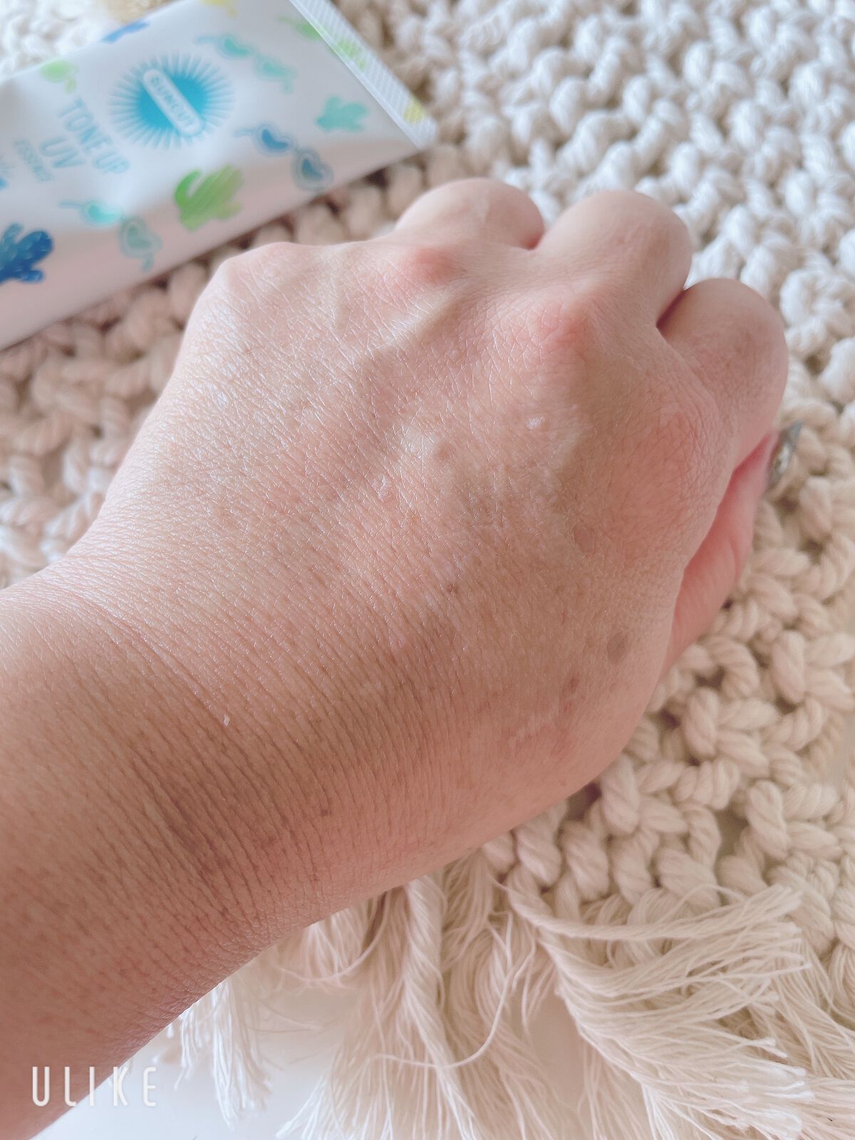 トーンアップUV エッセンス/サンカット®/日焼け止めローションを使ったクチコミ(3枚目)