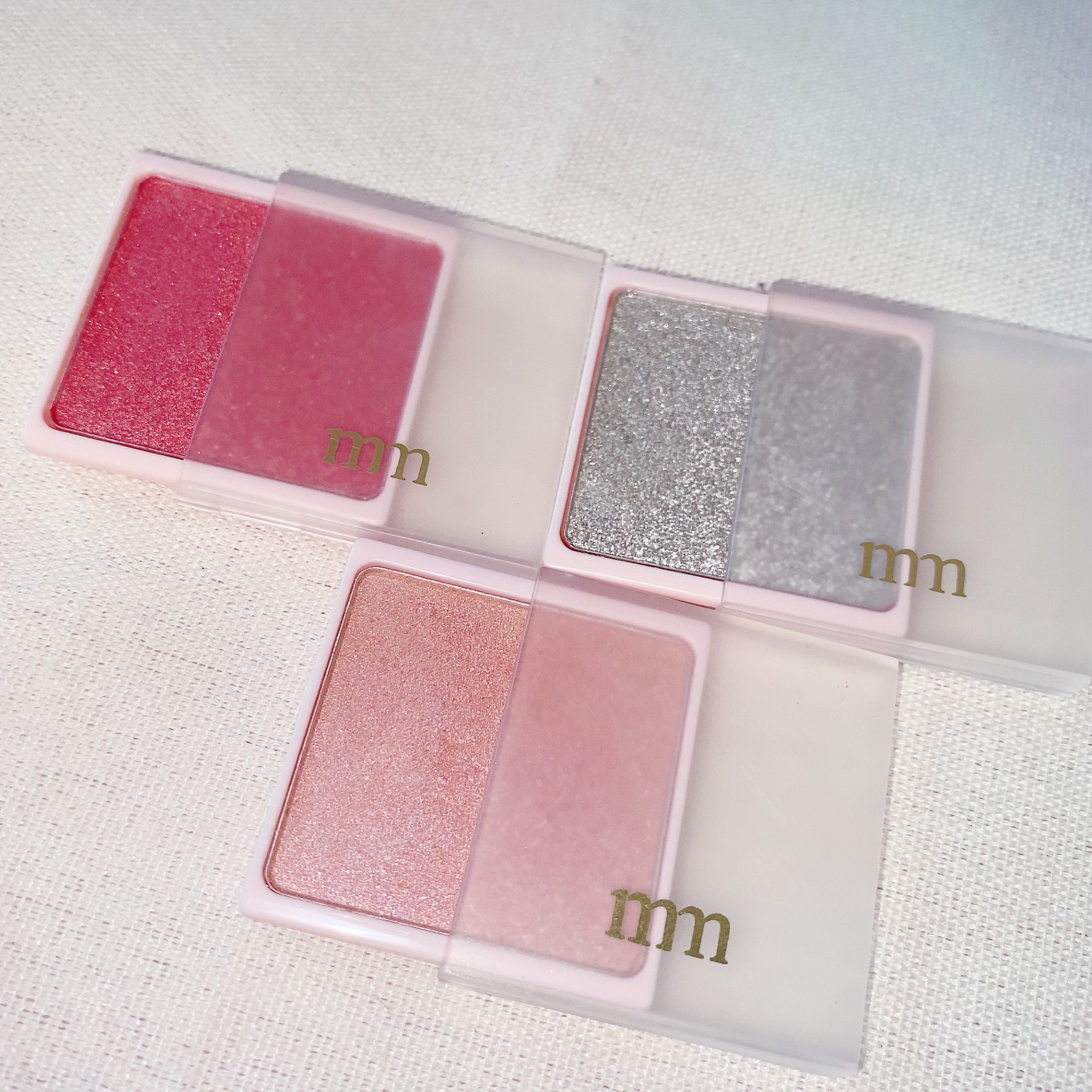 ミリコアイシャドウ 416 ラメベリー/ビューティーワールド/単色アイシャドウを使ったクチコミ（2枚目）
