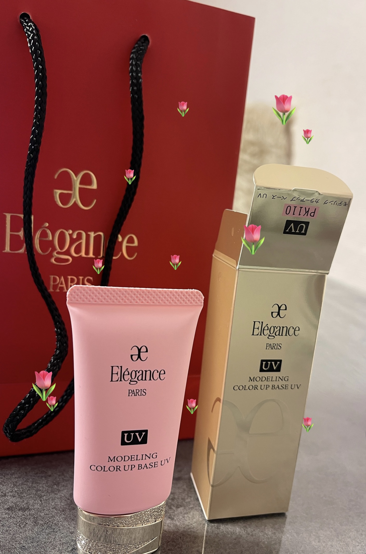 エレガンス モデリング カラーアップ ベース UV PK110/Elégance/化粧下地を使ったクチコミ（1枚目）