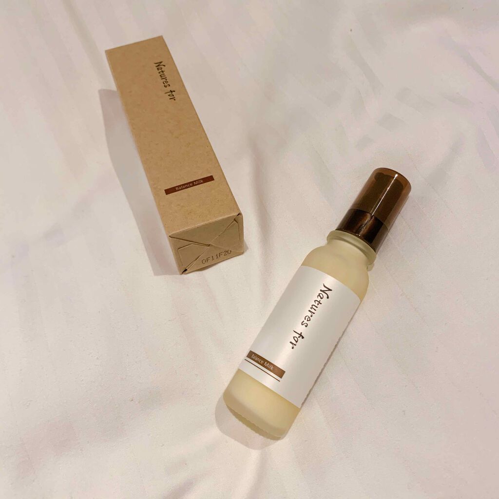 バランスミルク/Natures for/乳液を使ったクチコミ(1枚目)