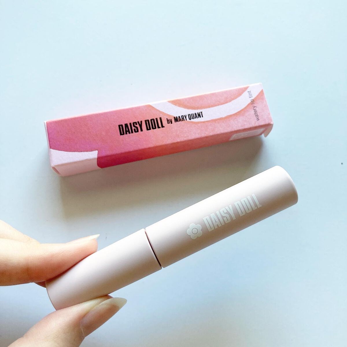 ウォータリー リップ ティント P-01 スイートモーブ/DAISY DOLL by MARY QUANT/リップティントを使ったクチコミ（2枚目）