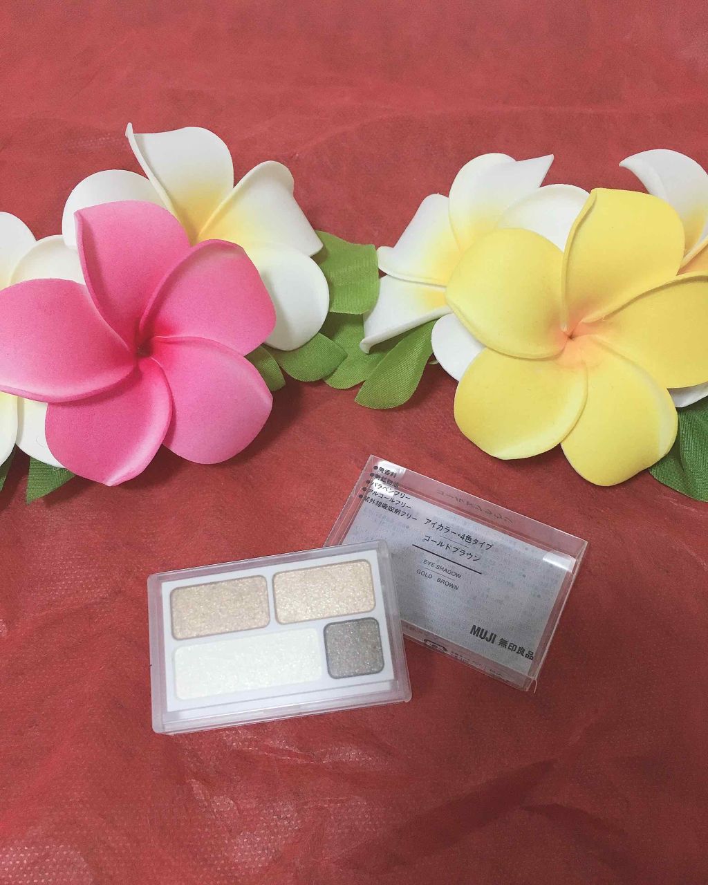 アイカラー(4色タイプ)(旧)/無印良品/アイシャドウパレットを使ったクチコミ(1枚目)