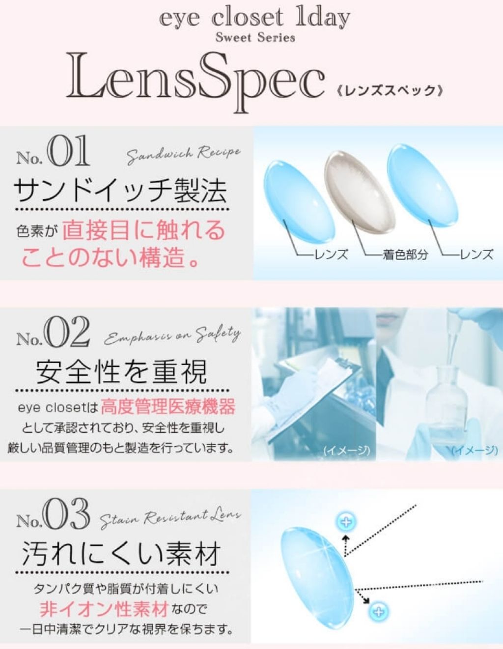 eye closet １day SweetSeries "Girly"（アイクローゼットワンデースウィートシリーズ ガーリー）/EYE CLOSET/ワンデー（１DAY）カラコンを使ったクチコミ（3枚目）