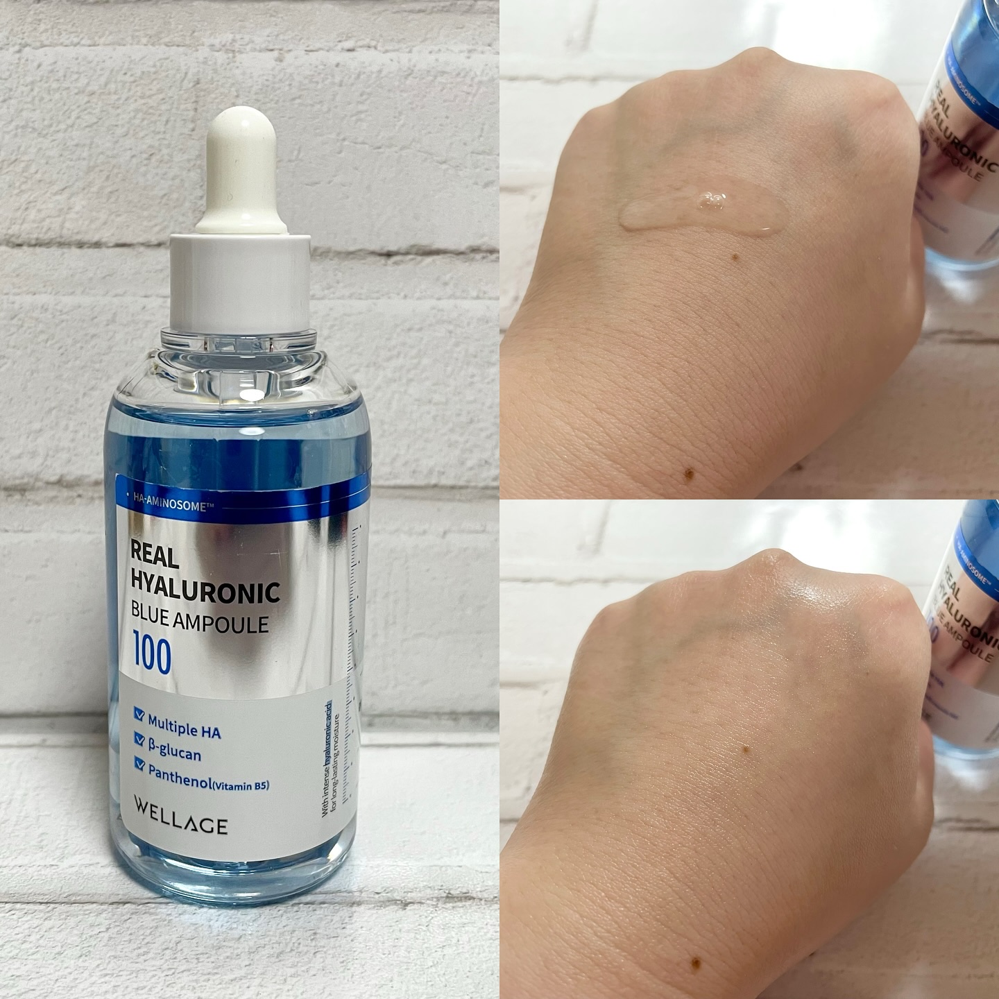 リアルヒアルロニックブルーアンプル 100/Wellage/美容液を使ったクチコミ（2枚目）