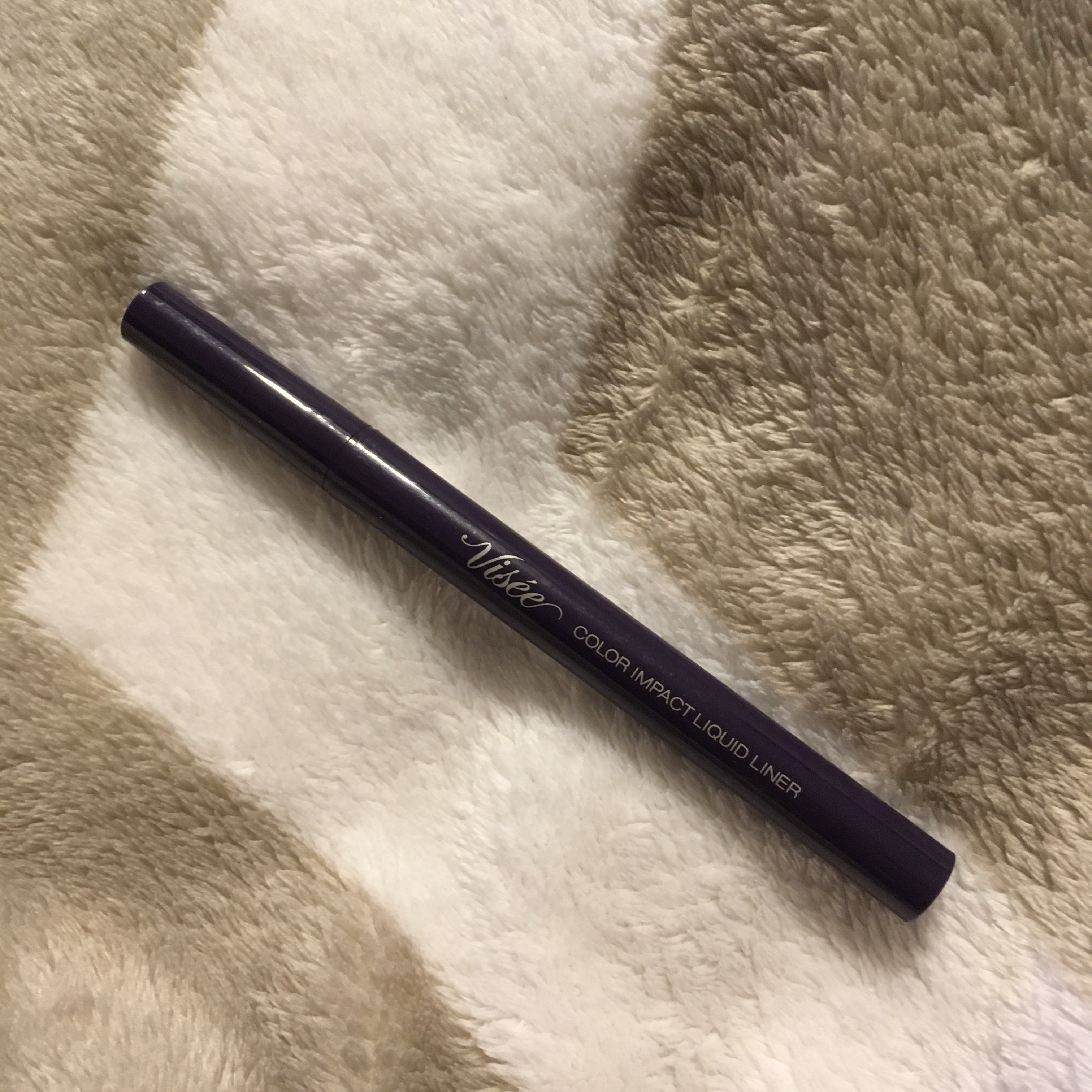 カラーインパクト リキッドライナー PU140　パープル/Visée/リキッドアイライナーを使ったクチコミ（1枚目）