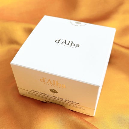 ホワイトトリュフダブルセラムアンドクリーム/ダルバ/フェイスクリームを使ったクチコミ(8枚目)