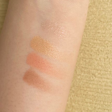 ベージュトーンアイシャドウ/CEZANNE/アイシャドウパレットを使ったクチコミ(2枚目)