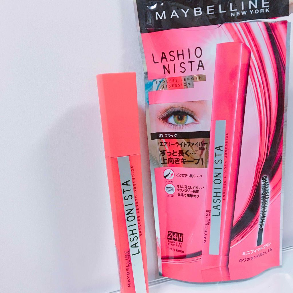 ラッシュニスタ N/MAYBELLINE NEW YORK/マスカラを使ったクチコミ(1枚目)