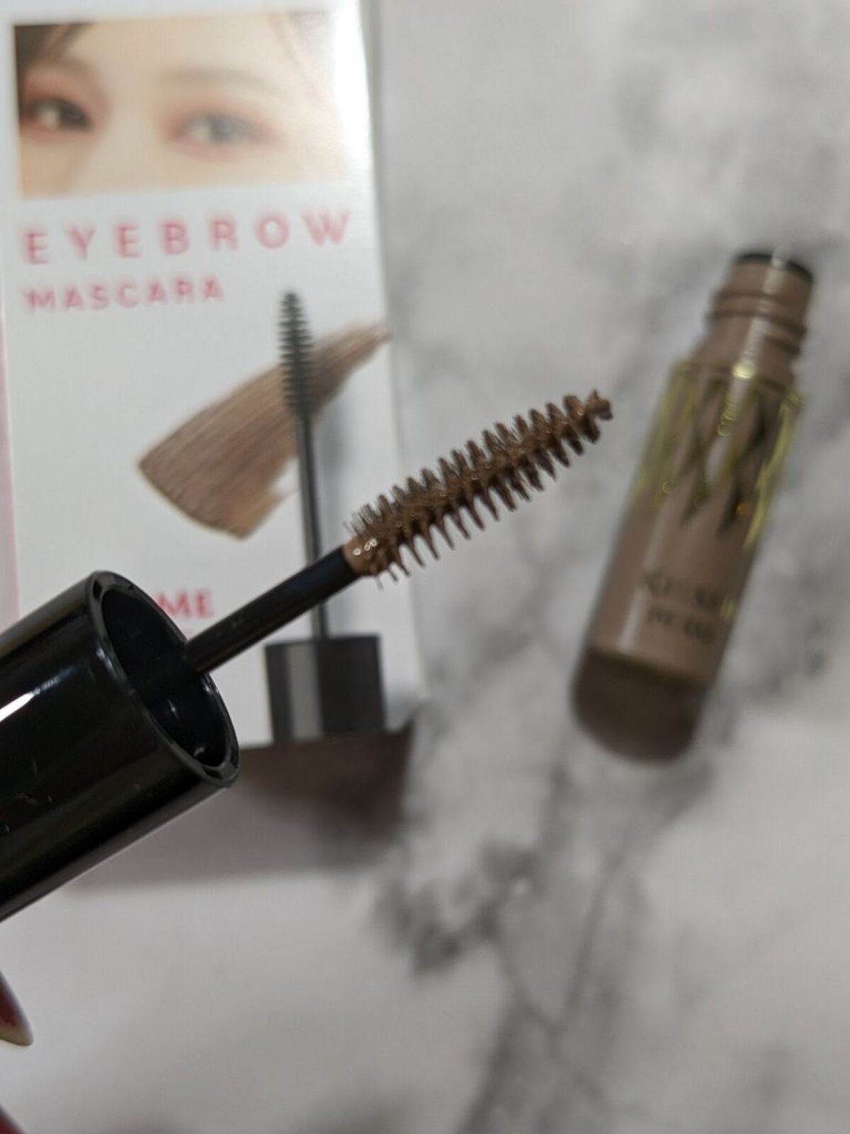 アイブロウマスカラ/キスミー フェルム/眉マスカラを使ったクチコミ(5枚目)