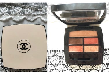 CHANEL レ ベージュ パレット ルガールのウォームを使用しました！
パウダーが柔らかくて、とにかく塗りやすいです！まぶたにフィットし自然なグラデーションが作れます💕💕
ツヤ感もあり粉ぽくなりません