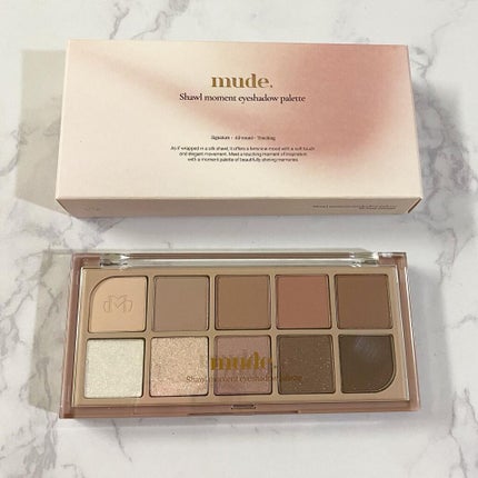 MDショールモーメント アイシャドウパレット/mude/アイシャドウパレットを使ったクチコミ(1枚目)