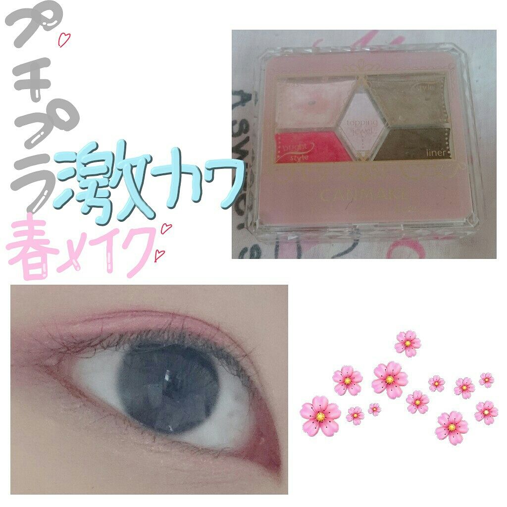 【旧品】パーフェクトスタイリストアイズ/キャンメイク/アイシャドウパレットを使ったクチコミ（1枚目）