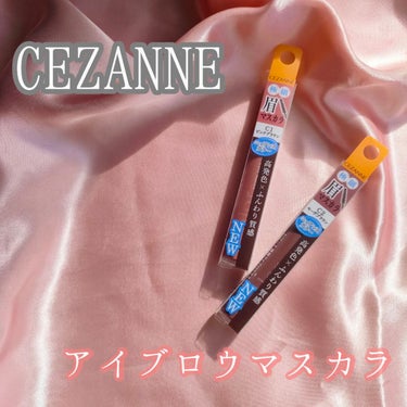 極細アイブロウマスカラ C2 モーヴブラウン/CEZANNE/眉マスカラを使ったクチコミ（1枚目）