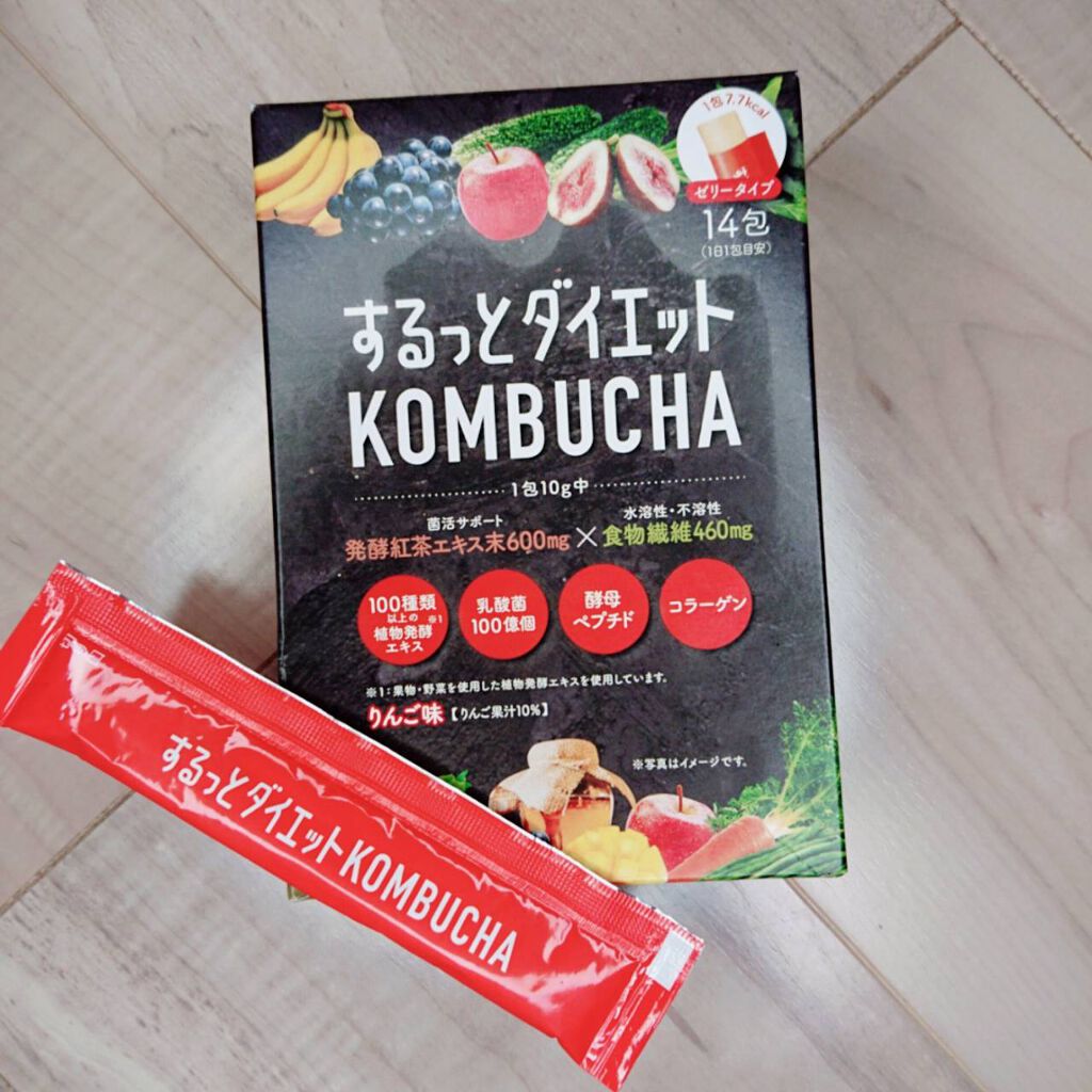 するっとダイエットKOMBUCHAゼリー/リブ・ラボラトリーズ/コンブチャを使ったクチコミ（3枚目）