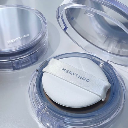 ウォーター光彩クッション /MERYTHOD/クッションファンデーションを使ったクチコミ(5枚目)