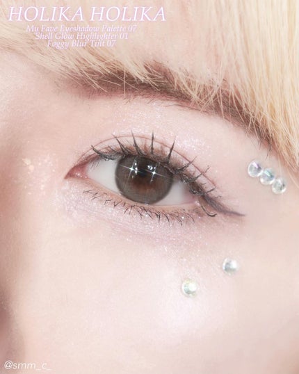 マイフェイブムードアイパレット 9カラー/HOLIKA HOLIKA/アイシャドウパレットを使ったクチコミ(3枚目)