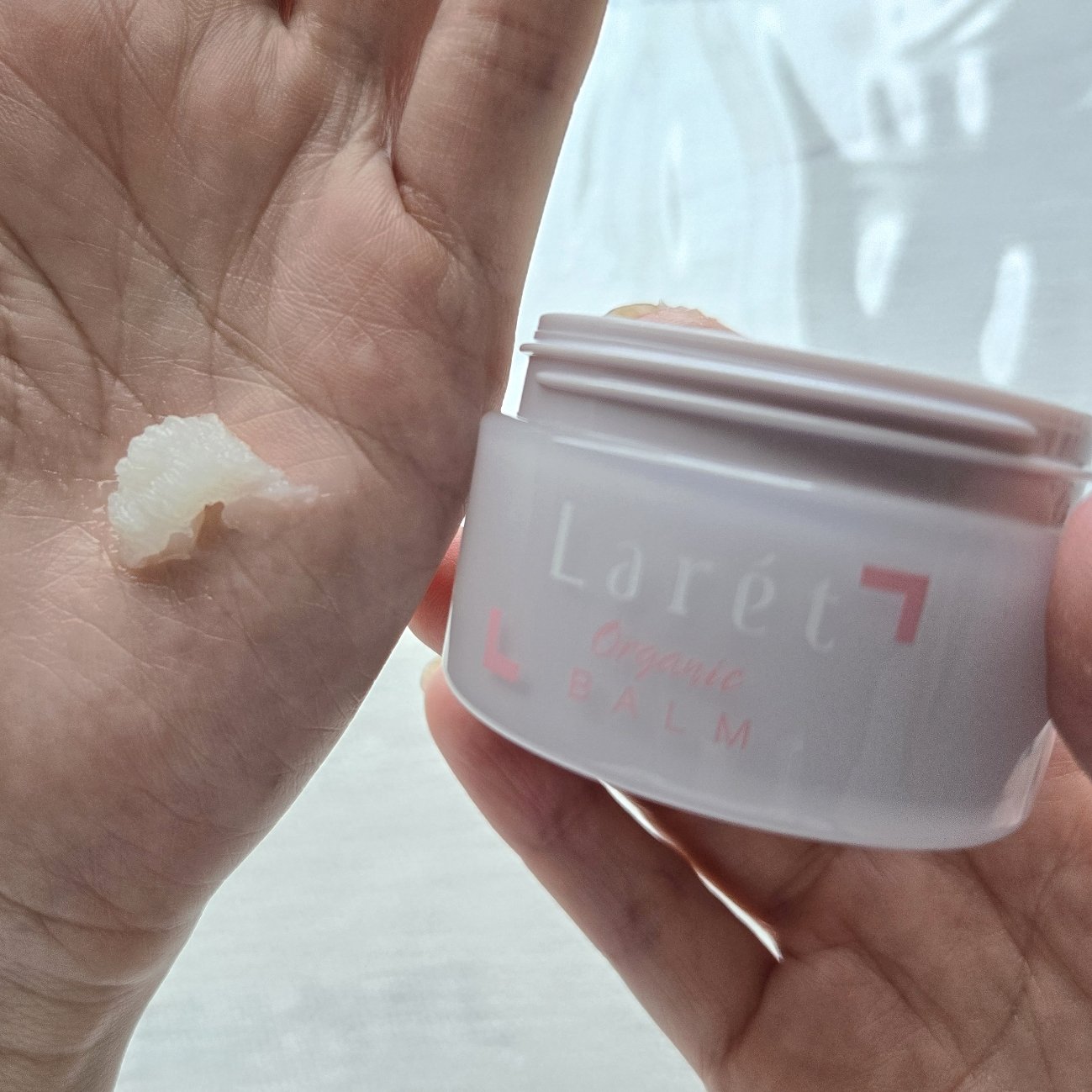 オーガニックバーム/Laret/ヘアバームを使ったクチコミ（1枚目）