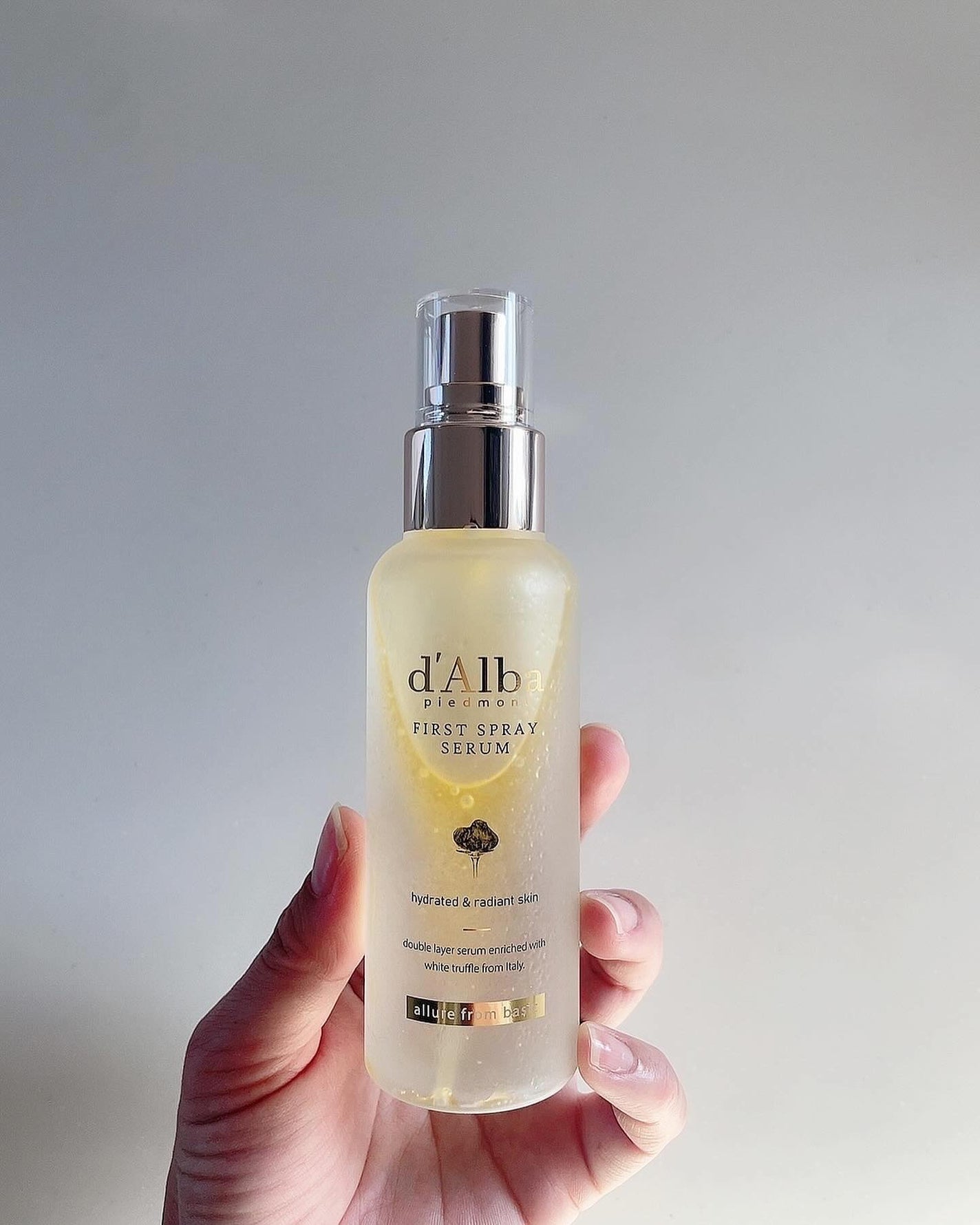 ダルバ ホワイトトリュフファーストスプレーセラム/ダルバ/ミスト状化粧水を使ったクチコミ(2枚目)