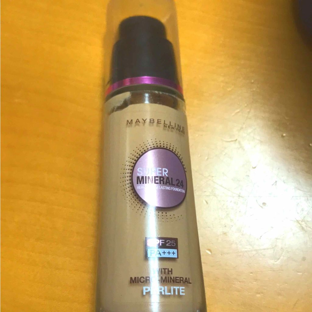 SP ミネラル リキッド ロングキープ/MAYBELLINE NEW YORK/リキッドファンデーションを使ったクチコミ（1枚目）