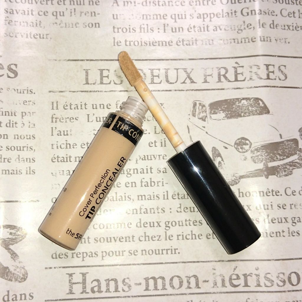 カバーパーフェクション アイディールコンシーラー デュオ/the SAEM/スティックコンシーラーを使ったクチコミ（2枚目）