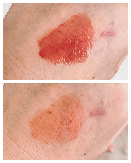 ジェルフィットティント/AMUSE/リップティントを使ったクチコミ(4枚目)