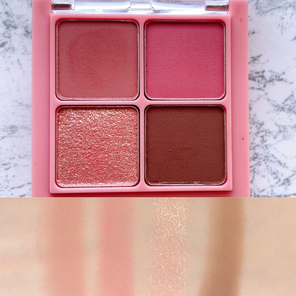 ベターザンアイズ/rom&nd/アイシャドウパレットを使ったクチコミ(3枚目)