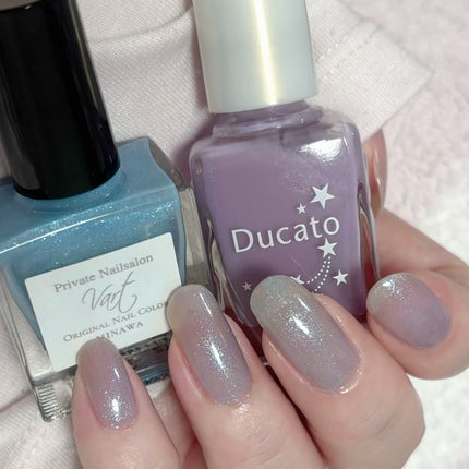 グロッシーネイルカラー A 02 ミルキーライラック/デュカート/マニキュアの画像