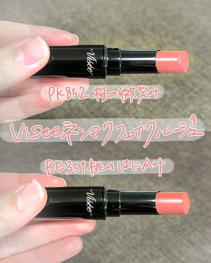 ネンマクフェイク ルージュ/Visée/口紅を使ったクチコミ(1枚目)