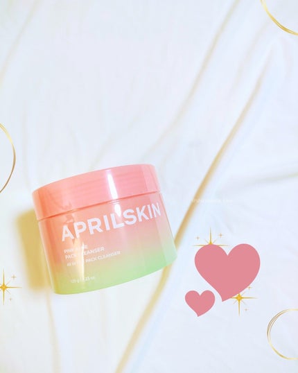 ピンクアロエメレンゲクレンザー/APRILSKIN/その他洗顔料を使ったクチコミ(6枚目)