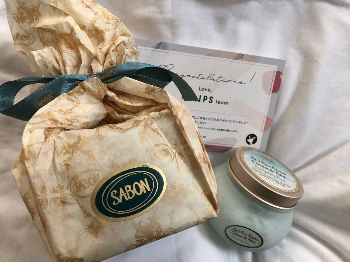 フェイスポリッシャー リフレッシング(ミント)/SABON/スクラブ・ゴマージュを使ったクチコミ(1枚目)