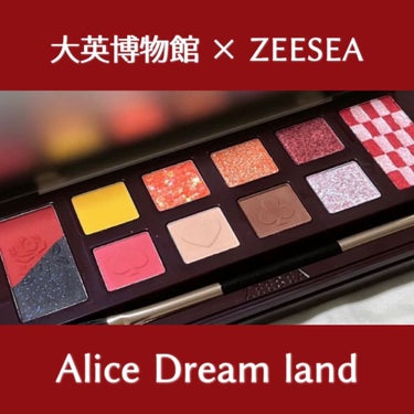 アリスドリームランドシリーズ 12色アイシャドウパレット（ZEESEA×大英博物館）/ZEESEA/パウダーアイシャドウを使ったクチコミ（1枚目）