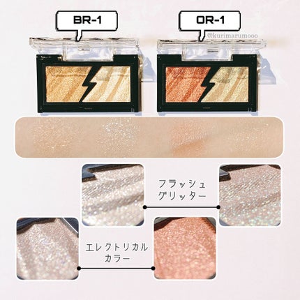 エレクトリックショックアイズ /KATE/アイシャドウパレットを使ったクチコミ(3枚目)