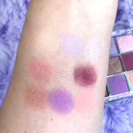 クォーツ 9色アイシャドウパレット(ドリームランドアイシャドウ)/ZEESEA/アイシャドウパレットを使ったクチコミ(4枚目)