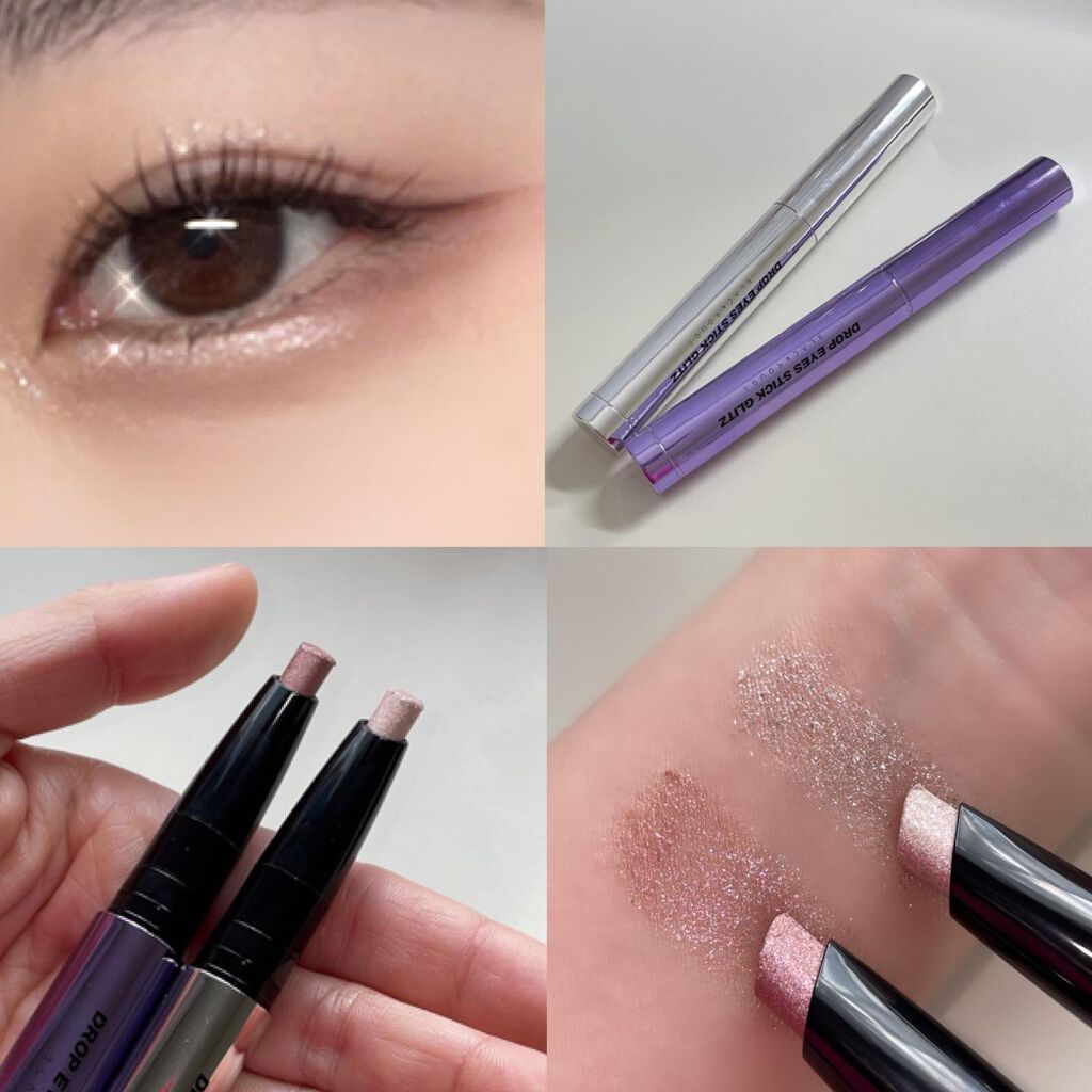 ドロップアイズスティックグリッツ/BLACK ROUGE/スティックアイシャドウを使ったクチコミ(1枚目)