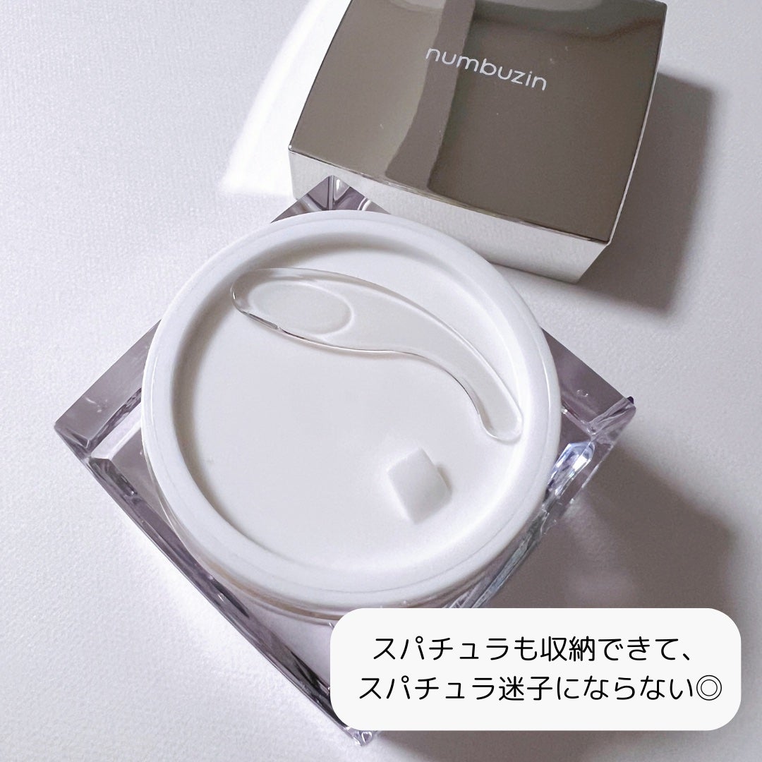 5番 白玉グルタチオンCメラゼロクリーム/numbuzin/フェイスクリームを使ったクチコミ(3枚目)