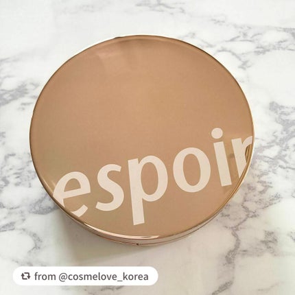 プロテーラービーグロウクッション(オールニュー)/espoir/クッションファンデーションを使ったクチコミ(5枚目)