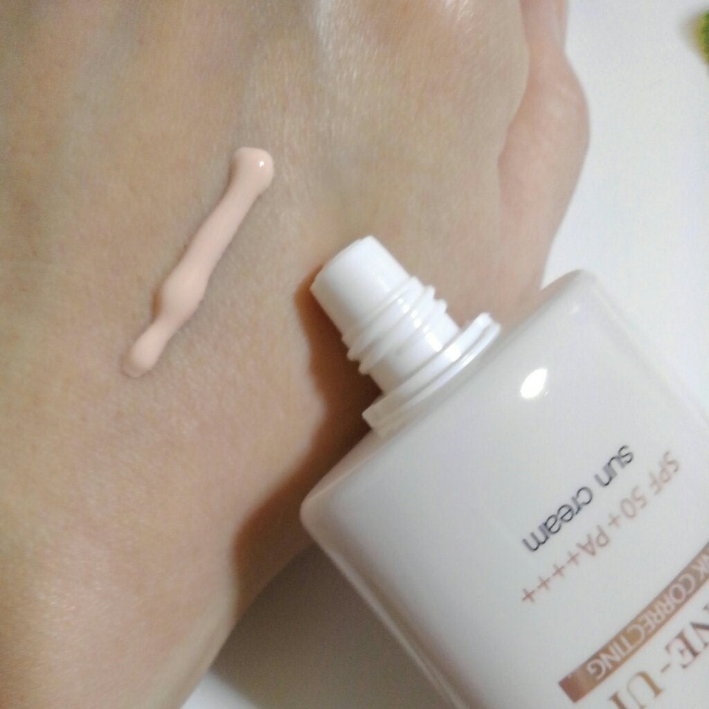 ウォータフルトーンアップサンクリーム/ダルバ/日焼け止めクリームを使ったクチコミ(3枚目)